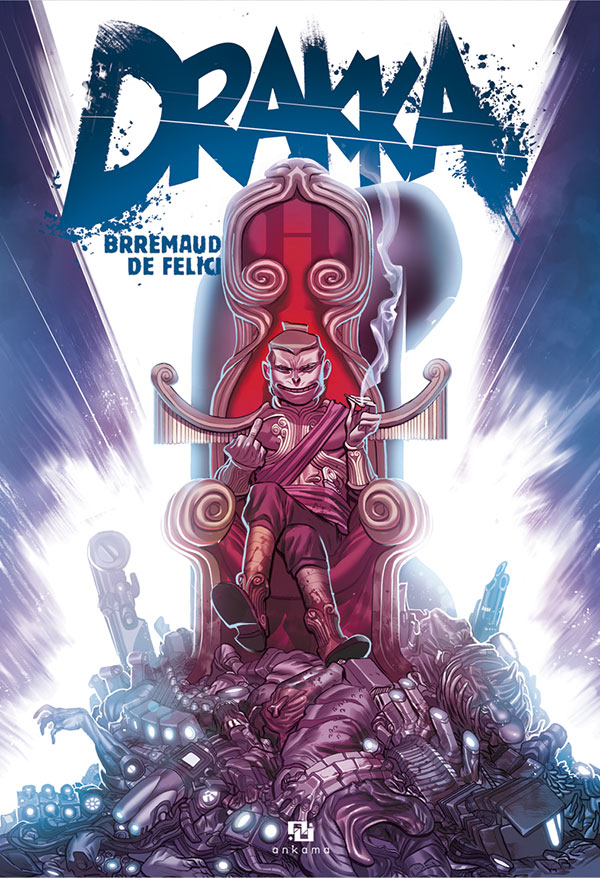Cover Drakka numero 2 - edizione francese<br>disegni e colori di Lorenzo De Felici<br><i>(c) 2012 Ankama Editions</i>