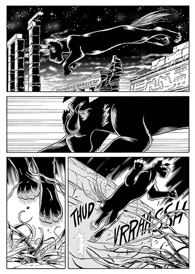 Lilith 11 - Agguato tra le rovine<br>disegni di Luca Enoch<br><i>(c) 2013 Sergio Bonelli Editore</i>