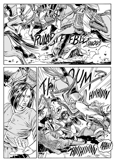 Lilith 11 - La carica dei mamelucchi<br>disegni di Luca Enoch<br><i>(c) 2013 Sergio Bonelli Editore</i>