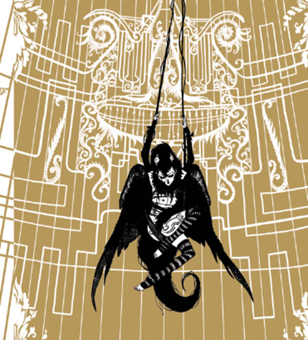 Il teatrino delle bambole morte - Pur sempre donna<br>disegni di Giovanni Rigano<br><i>(c) 2013 Davide Barzi, Giovanni Rigano & Dr.Ink Edizioni</i>