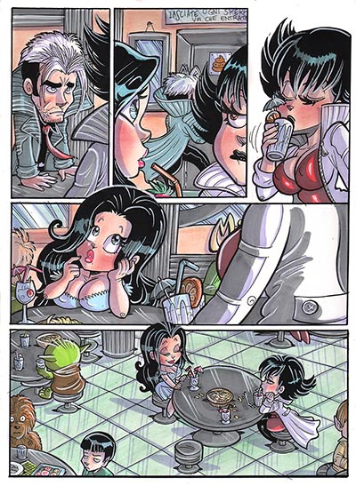 Cronaca di Topolinia numero 12 - Natan Nervo<br>disegni e colori di Elena Mirulla<br><i>(c) 2014 Salvatore Taormina</i>