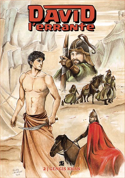 David l'Errante spillato numero 2<br>disegni e colori di Michela Cacciatore<br><i>(c) 2014 Salvatore Taormina</i>