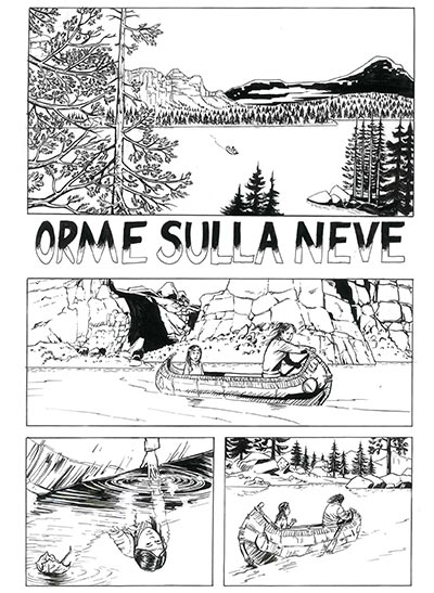 Cronaca Comics numero 12 - Than Dai<br>disegni di Adriano Imperiale<br><i>(c) 2014 Salvatore Taormina</i>