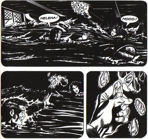 Jeremy Sloane e la sua dannazione Jeremy Sloane e la sua dannazione<br>disegni di Gianni Sedioli, Zagor n.582, pag.11<br><i>(c) 2014 Sergio Bonelli Editore</i>