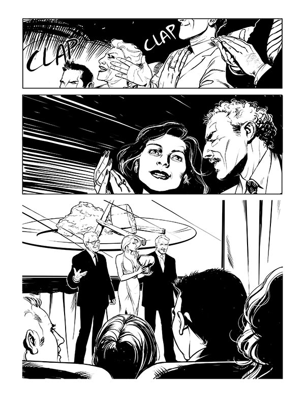 Chef Rubio: Food Fighter - Tavola 4<br>disegni di Enza Fontana<br><i>(c) 2014 Edizioni Star Comics</i>