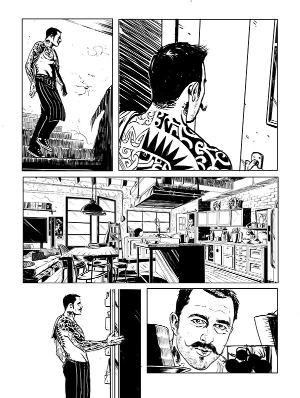 Chef Rubio: Food Fighter - Tavola 11<br>disegni di Enza Fontana<br><i>(c) 2014 Edizioni Star Comics</i>