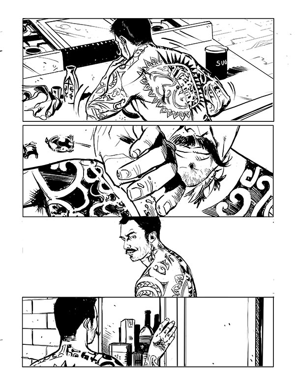 Chef Rubio: Food Fighter - Tavola 15<br>disegni di Enza Fontana<br><i>(c) 2014 Edizioni Star Comics</i>