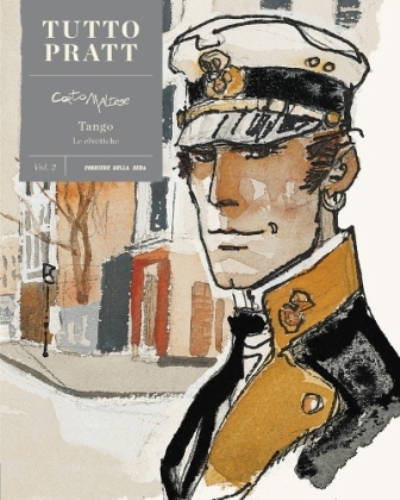 Copertina Tutto Pratt n.2<br>Illustrazione di Hugo Pratt<br><i>(c) 2014 Rizzoli Lizard</i>