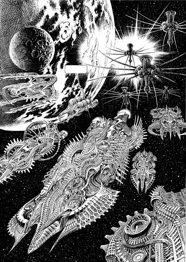 Tavola tratta da Tenebre volume 1 - china<br>disegni di Giuseppe Ricciardi<br><i>(c) 2014 Mondadori Comics</i>