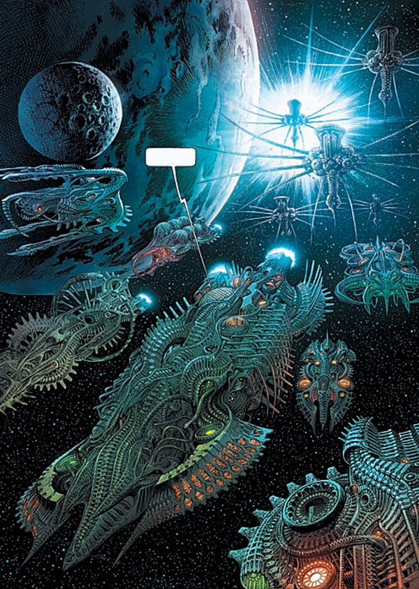 Tavola tratta da Tenebre volume 1 Tavola tratta da Tenebre volume 1<br>disegni e colori di Giuseppe Ricciardi<br><i>(c) 2014 Mondadori Comics</i>