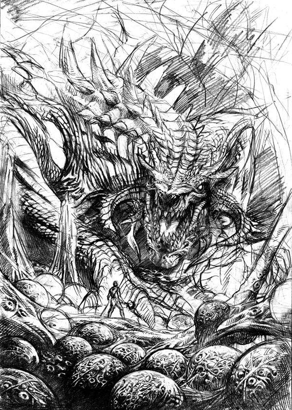 Matite cover Tenebre numero 3 - edizione Francia<br>disegni di Giuseppe Ricciardi<br><i>(c) 2014 Mondadori Comics</i>