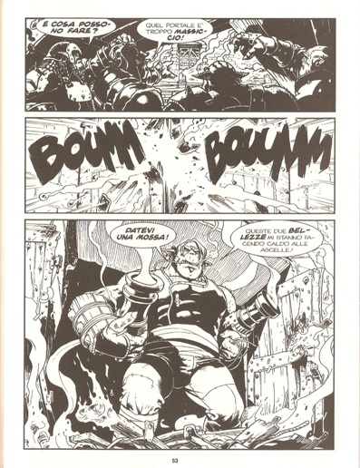 Assalto alla fortezza Assalto alla fortezza<br>Illustrazione di Luca Malisan<br><i>(c) 2013 Sergio Bonelli editore</i>