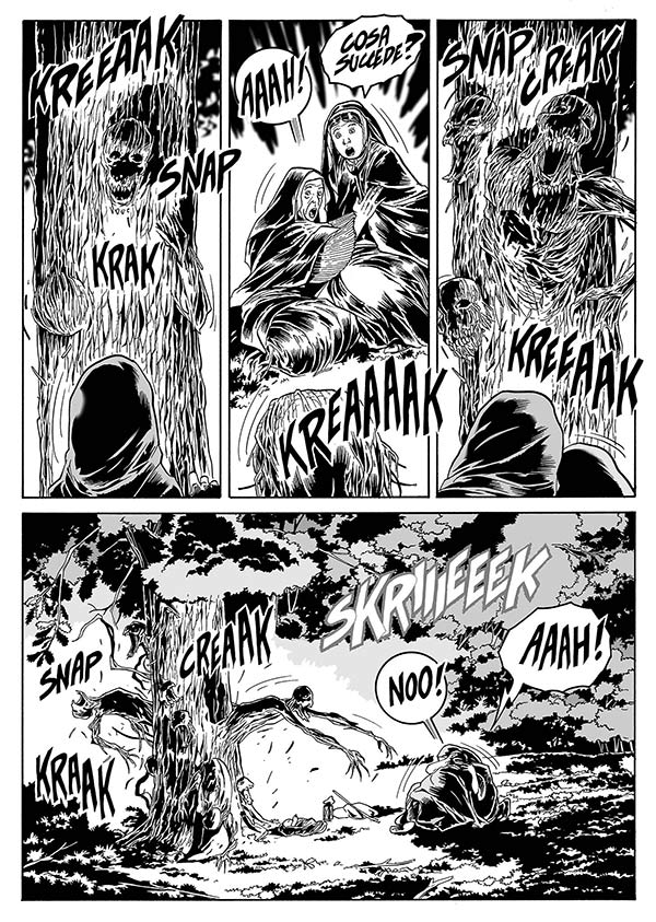 Lilith 12 - L'arrivo dei Cardi<br>disegni di Luca Enoch<br><i>(c) 2014 Sergio Bonelli Editore</i>