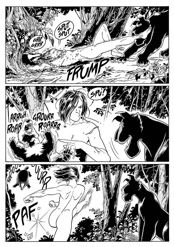 Lilith 12 - Lilith e il tasso<br>disegni di Luca Enoch<br><i>(c) 2014 Sergio Bonelli Editore</i>