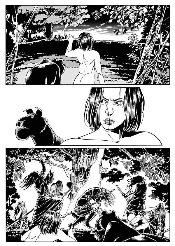 Lilith 12 - Al sabba Lilith 12 - Al sabba<br>disegni di Luca Enoch<br><i>(c) 2014 Sergio Bonelli Editore</i>