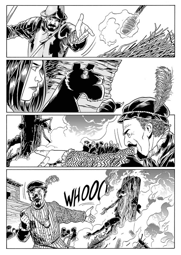 Lilith 12 - Autodafé Lilith 12 - Autodafé<br>disegni di Luca Enoch<br><i>(c) 2014 Sergio Bonelli Editore</i>