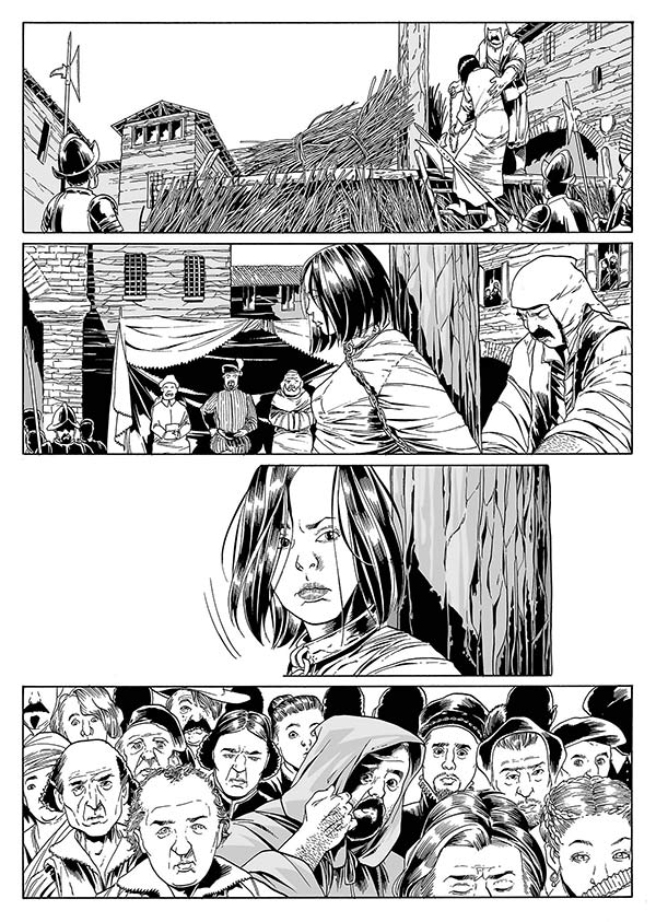 Lilith 11 - Rogo in piazza Lilith 11 - Rogo in piazza<br>disegni di Luca Enoch<br><i>(c) 2014 Sergio Bonelli Editore</i>