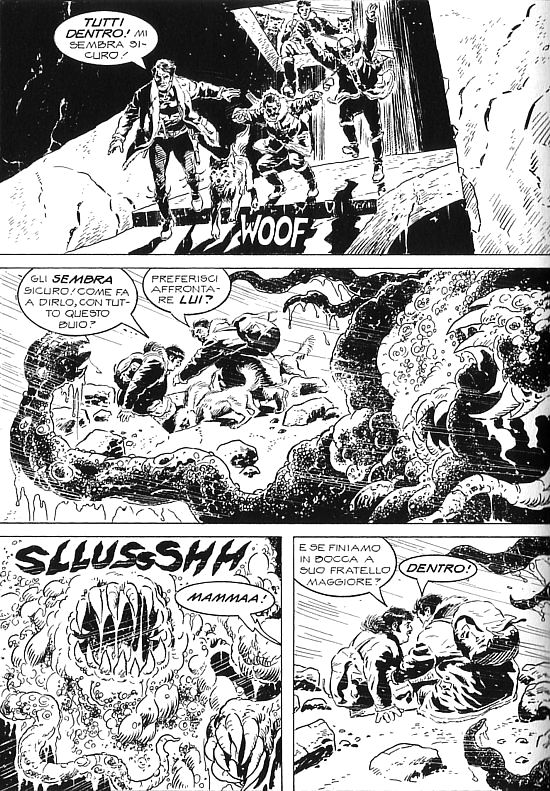 Una minaccia strisciante<br>disegni di Raffaele Della Monica, Zagor n.588, pag.62<br><i>(c) 2014 Sergio Bonelli Editore</i>