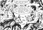 Moon e le sue volpi<br>disegni di Gallieno Ferri, Zagor n.589, pag.51<br><i>(c) 2014 Sergio Bonelli Editore</i>