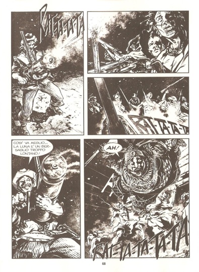 Il canto della morte<br>Tavola di Antonio Lucchi, pag.68<br><i>(c) 2015 Sergio Bonelli editore</i>
