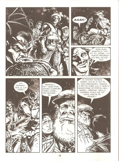 Vendetta!<br>Tavola di Antonio Lucchi, pag.72<br><i>(c) 2015 Sergio Bonelli editore</i>