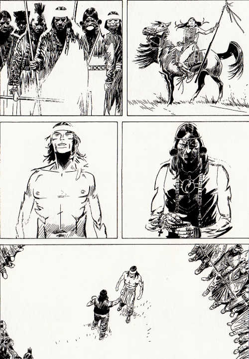 Il sogno di Rick Simmons<br>Tex 652, pag.84 - Tavola di Corrado Mastantuono<br><i>(c) 2015 Sergio Bonelli Editore</i>