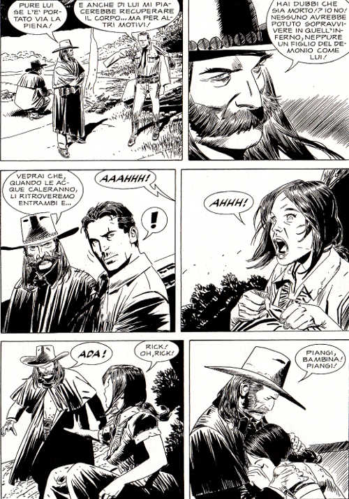 La realtà dopo l'incubo<br>Tex 651, pag.106 - Tavola di Corrado Mastantuono<br><i>(c) 2015 Sergio Bonelli Editore</i>