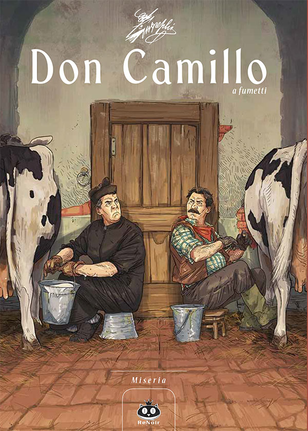 Don Camillo Volume 9 - Cover<br>disegni di Ennio Bufi, colori di Lorenzo Lanfranconi<br><i>(c) 2014 ReNoir</i>