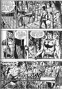 Zagor di fronte a Kaufman, in una pausa tra i combattimenti<br>disegni di Joevito Nuccio, Zagor n.577, pag.49<br><i>(c) 2015 Sergio Bonelli Editore</i>