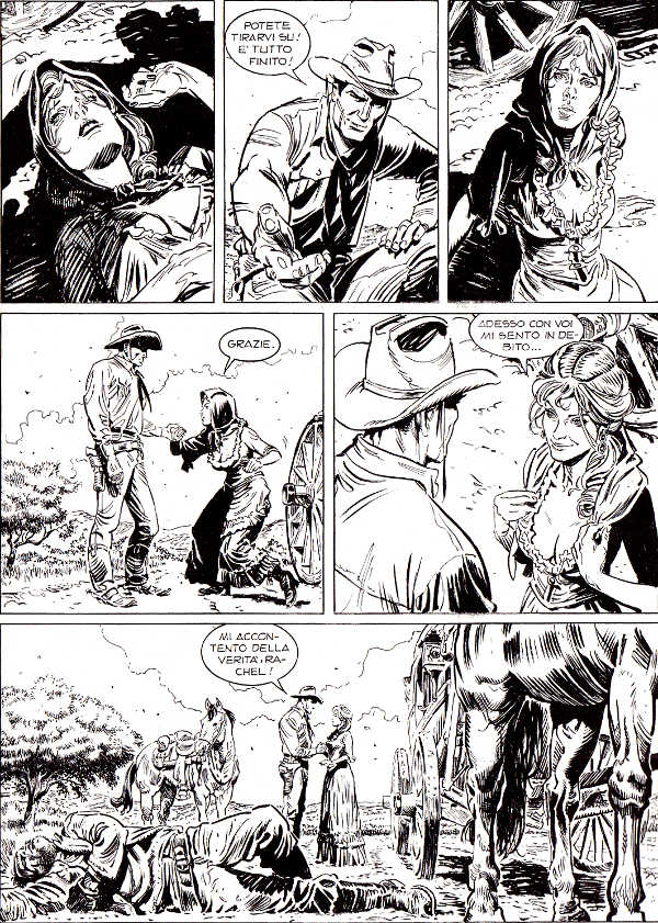 Tex, la fortezza inespugnabile!<br>Tex 655, pag.79 - Tavola di Leomacs<br><i>(c) 2015 Sergio Bonelli Editore</i>