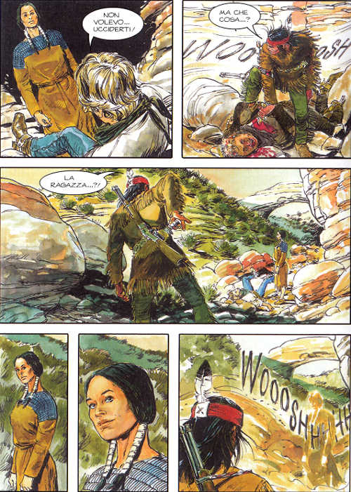 Giustizia è fatta!<br>Color Tex 8, pag.128 - Tavola di Luca Vannini<br><i>(c) 2015 Sergio Bonelli Editore</i>