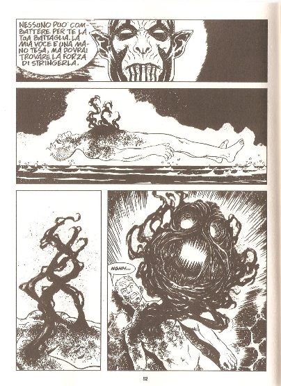 Il Buio<br>disegni di Olivares, pag.52<br><i>(c) 2016 Sergio Bonelli Editore</i>