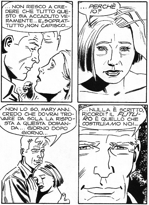 Mary Ann Ferguson<br>disegni di Paolo Morales e Fabio Grimaldi, Martin Mystère Gigante n.5, pag.215<br><i>(c) 1982-2016 Sergio Bonelli Editore</i>
