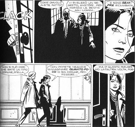 Stella Stevens<br>disegni di Giancarlo Alessandrini, Martin Mystère n.307, pag.65<br><i>(c) 1982-2016 Sergio Bonelli Editore</i>