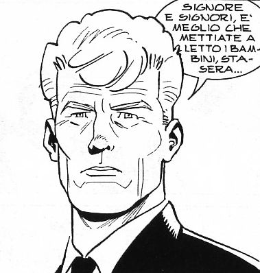 Un uomo maturo<br>disegni di Fabio Grimaldi, Martin Mystère n.289, pag.156<br><i>(c) 1982-2016 Sergio Bonelli Editore</i>