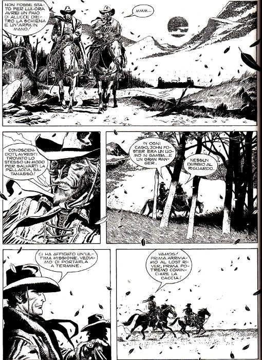 Tex e Carson, versione Breccia<br>Tex gigante 31, pag.64 - Tavola di Enrique Breccia<br><i>(c) SBE 2016</i>