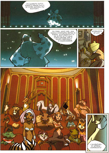 L'ultima tavola L'ultima tavola<br>Wondercity n.1, pag.48 - disegni di Stefano Turconi<br><i>(c) aventi diritto</i>