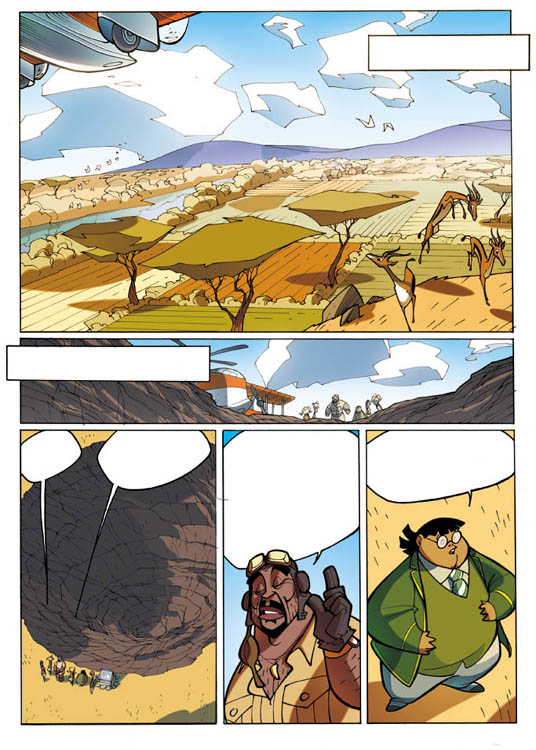 Tales of Wonder 2 - tavola 1 Tales of Wonder 2 - tavola 1<br>disegni di S.Turconi - colori di C.F.Colabich, C.Toniolo & E.Tenderini<br><i>(c) 2005 Free Books</i>