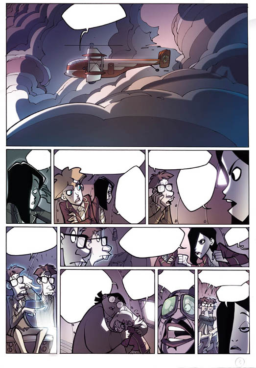 Tales of Wonder 2 - tavola 3 Tales of Wonder 2 - tavola 3<br>disegni di S.Turconi - colori di C.F.Colabich, C.Toniolo & E.Tenderini<br><i>(c) 2005 Free Books</i>