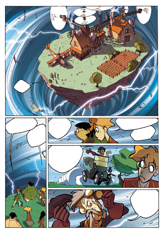 Tales of Wonder 2 - tavola 5 Tales of Wonder 2 - tavola 5<br>disegni di S.Turconi - colori di C.F.Colabich, C.Toniolo & E.Tenderini<br><i>(c) 2005 Free Books</i>