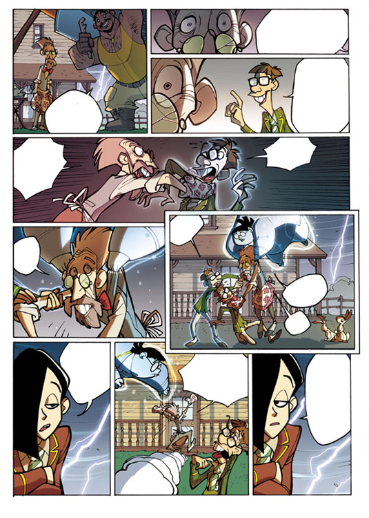 Tales of Wonder 2 - tavola 9 Tales of Wonder 2 - tavola 9<br>disegni di S.Turconi - colori di C.F.Colabich, C.Toniolo & E.Tenderini<br><i>(c) 2005 Free Books</i>