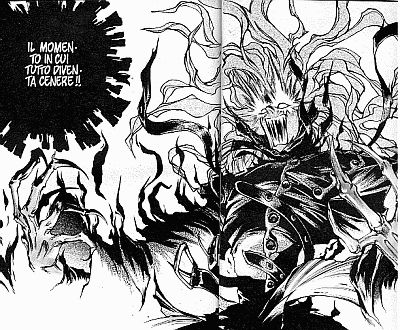 Il momento in cui... (Koba in azione) Il momento in cui... (Koba in azione)<br>disegni di Shiro Ono<br><i>(c) 2000 Shiro Ono</i>