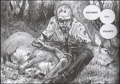 Uno zombie nel bosco<br>Pag. 66<br><i>(c) 2005 Robert Kirkman (c) 2005 gruppo Saldatori Snc</i>