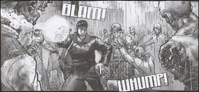 Esplorando la citt�<br>Pag. 87<br><i>(c) 2005 Robert Kirkman (c) 2005 gruppo Saldatori Snc</i>