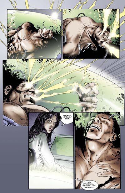 Il Potere & la Gloria Il Potere & la Gloria<br>disegni di Stefano Raffaele - colori di Fabio D'Auria<br><i>(c) Ade Capone, Stefano Raffaele & Narwain</i>