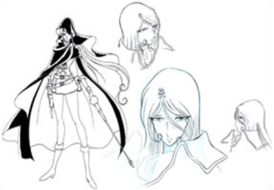 Emeraldas<br>studi per il personaggio<br><i>(c) aventi diritto</i>