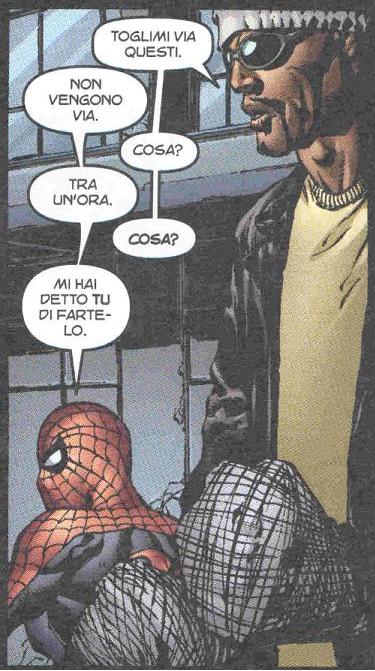 Tra un'ora Tra un'ora<br>Tavola 15<br><i>(c) 2005 Marvel Comics / Panini Comics</i>