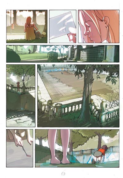 Tavola 6<br>disegni di Alfio Buscaglia - Colori di Emanule Tenderini<br><i>(c) 2006 Delcourt</i>