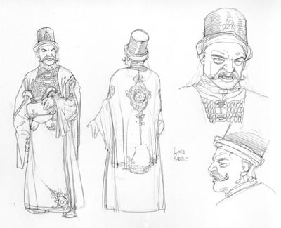 Lord Radrik<br>disegni di Mario Alberti<br><i>(c) 2006 Les Humano�des Associ�s</i>