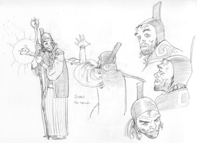Shmen il Mago<br>disegni di Mario Alberti<br><i>(c) 2006 Les Humano�des Associ�s</i>